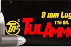 9mm - 115 Grain FMJ - Tula - 1000 Rounds