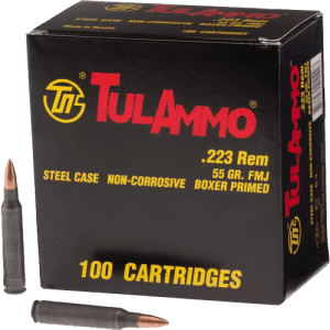 5.56 NATO 55 GR FMJ 1000 Round Case