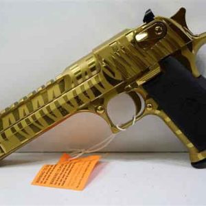 Desert Eagle 357 Mag GOLD TIGER STRIPE