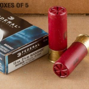 12 GAUGE FEDERAL POWER-SHOK BUCKSHOT (250 ROUNDS) - Image 3