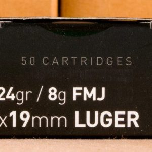 9MM IGMAN 124 GRAIN FMJ (1000 ROUNDS)