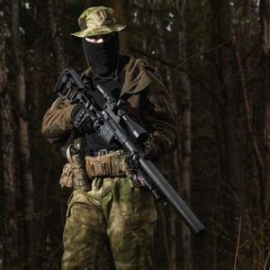Lobaev DVL 10 Saboteur Fully Suppressed Sniper rifle - Image 3